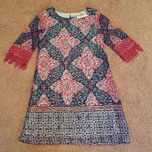Rare Editions crochet dress